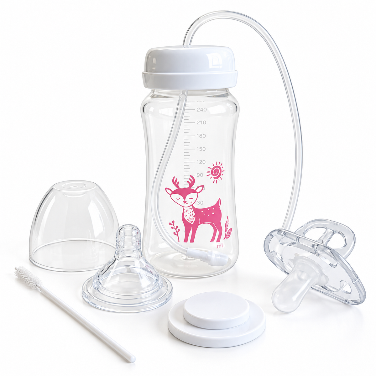 Biberon Main Libre anti colique 300ml