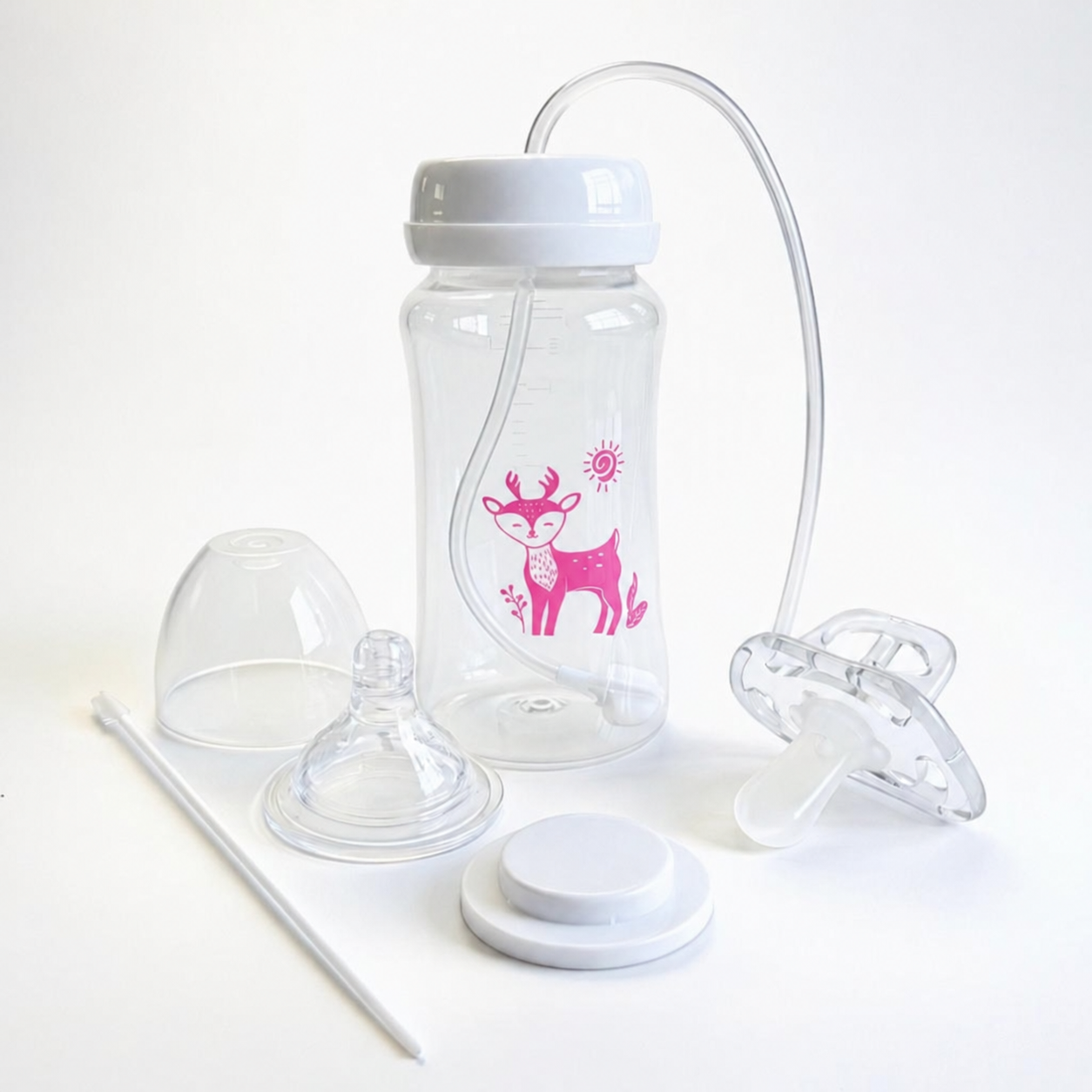 Biberon Main Libre anti colique 300ml