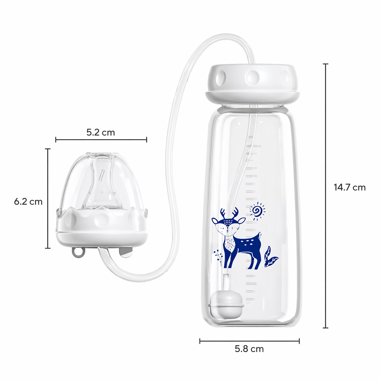 Biberon 3-en-1 Anti-Colique 240ml