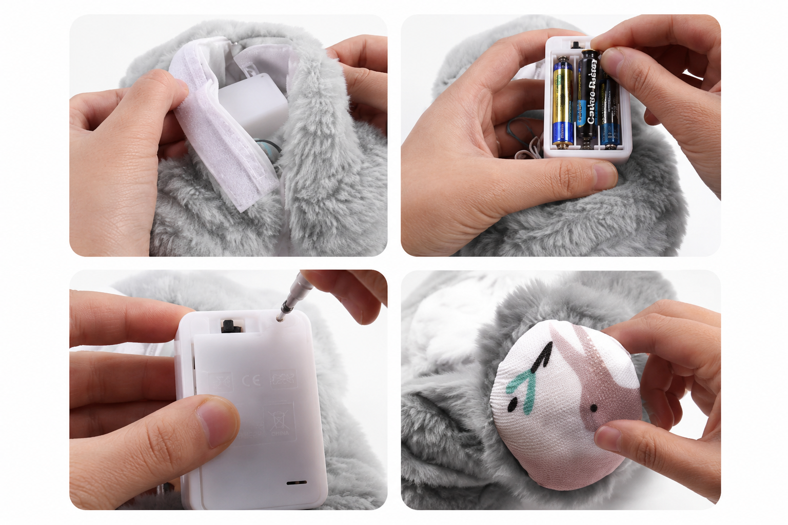 Cloudy™ – La peluche apaisante qui respire 🌙