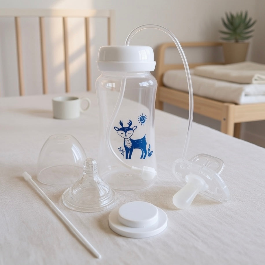 Biberon Main Libre anti colique 300ml
