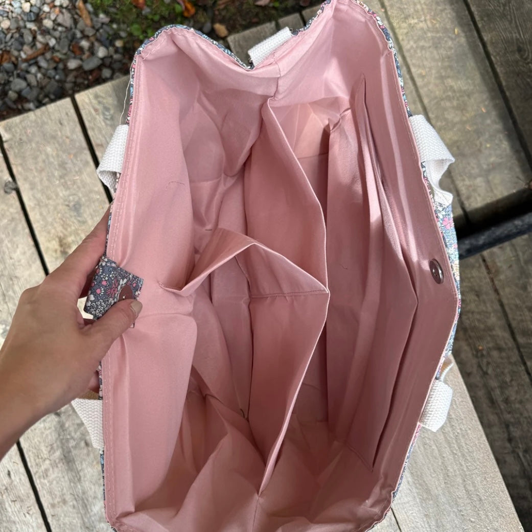 Luna - sac à langer fleuri