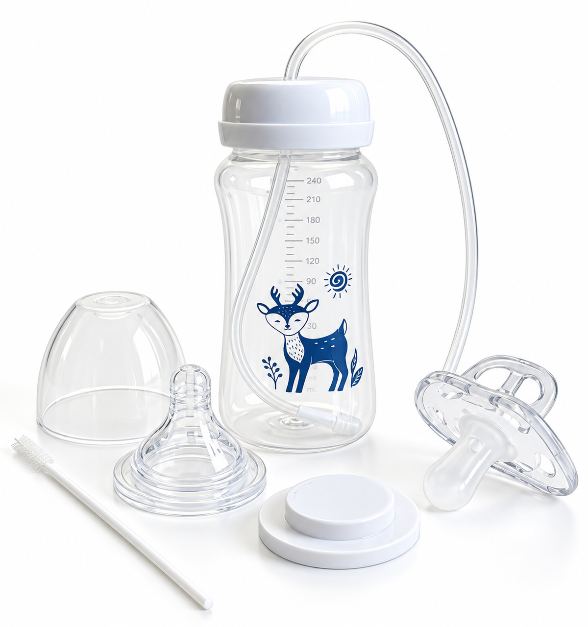 Biberon Main Libre anti colique 300ml