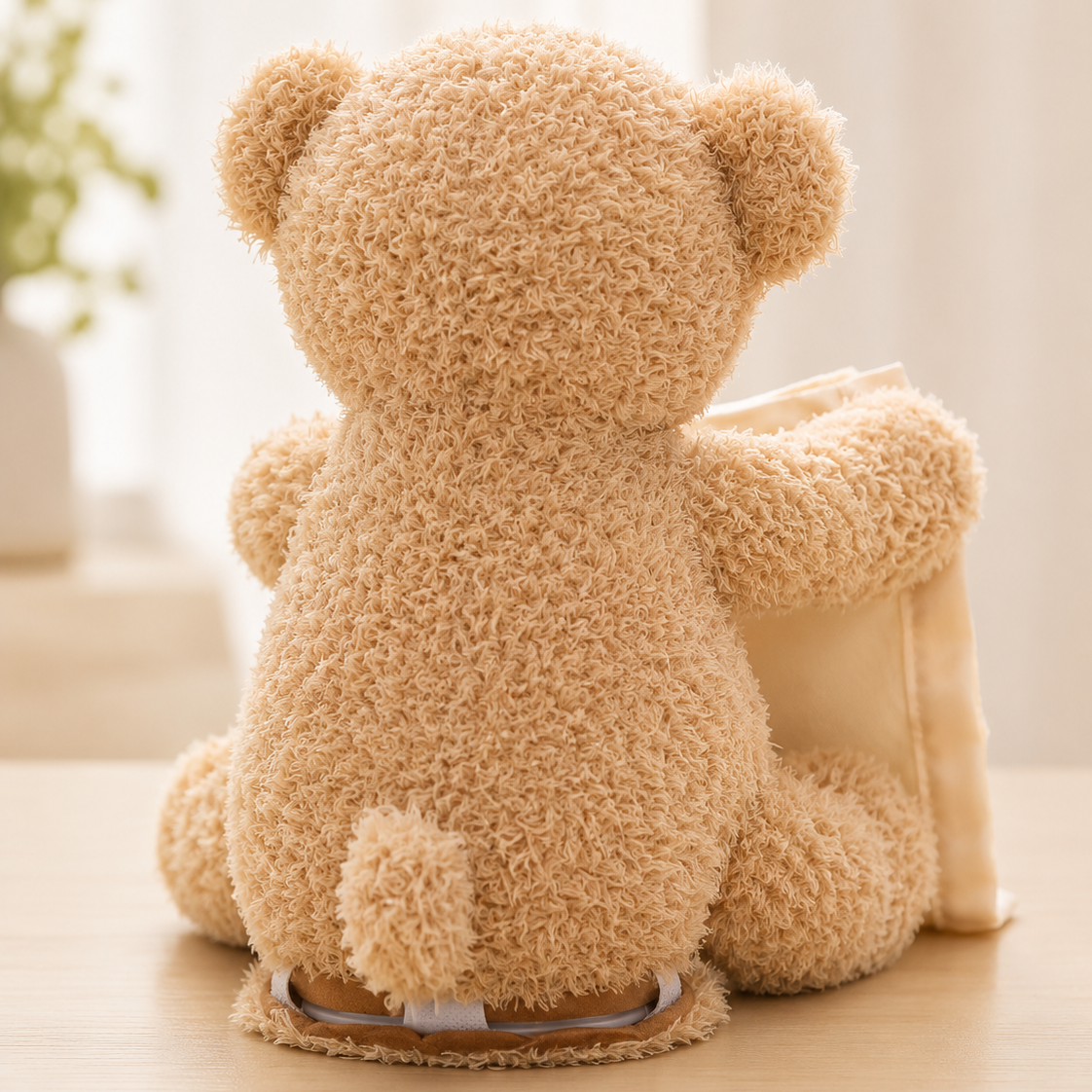Peaky™ – La peluche interactive qui fait rire bébé 🐻